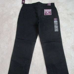 GLORIA VANDERBILT Amanda Jeans For Women Tapered Leg Classic Rise Size 14 Petite